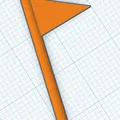 Mô hình lá cờ trang trí cho tàu in 3D Benchy (Benchy Flag) - Thumbnail 1