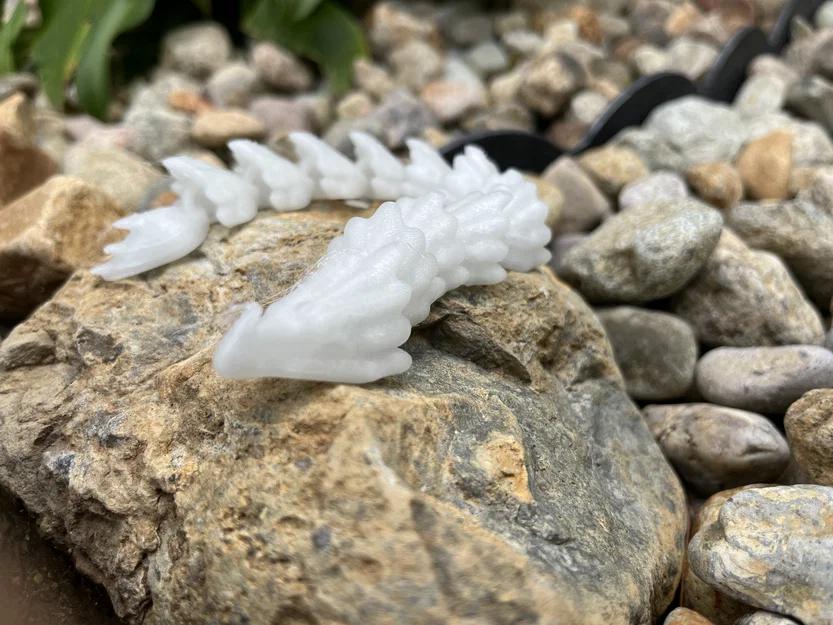 Mô hình rồng khớp nối linh hoạt (Articulated Dragon) dễ in 3D - Image 1