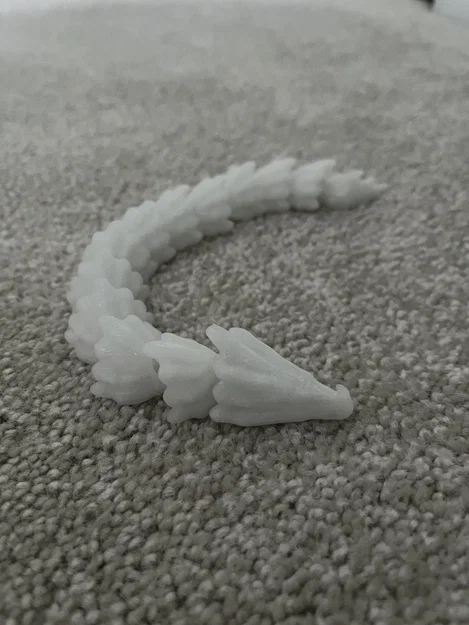 Mô hình rồng khớp nối linh hoạt (Articulated Dragon) dễ in 3D - Image 2