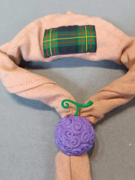 Vòng giữ khăn quàng Gomu Gomu no Mi (Trái ác quỷ One Piece) - Image 3