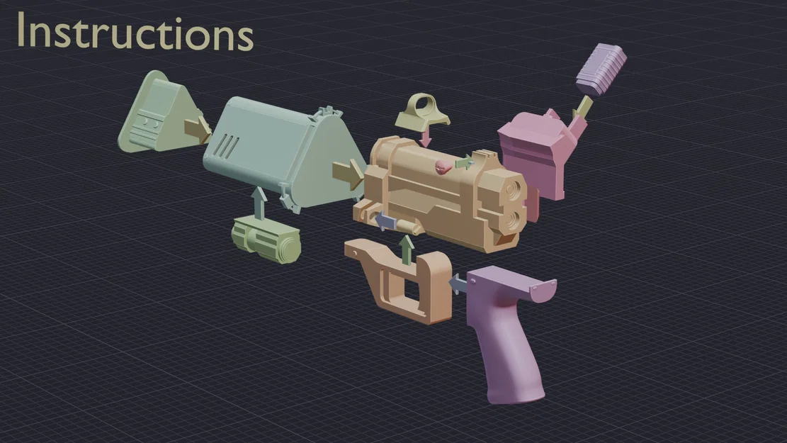 LAS-7 Dagger (Helldivers 2) | Đạo cụ Cosplay - Image 2