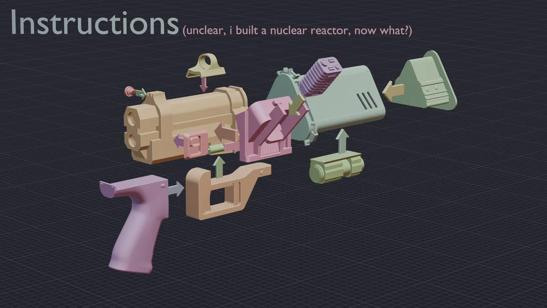 LAS-7 Dagger (Helldivers 2) | Đạo cụ Cosplay - Image 3