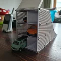 Hộp du lịch / Garage / Dốc (Ramp) cho xe Matchbox hoặc Hot Wheels - Thumbnail 1