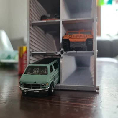 Hộp du lịch / Garage / Dốc (Ramp) cho xe Matchbox hoặc Hot Wheels