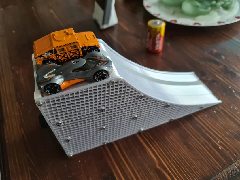 Hộp du lịch / Garage / Dốc (Ramp) cho xe Matchbox hoặc Hot Wheels - Image 7