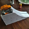 Hộp du lịch / Garage / Dốc (Ramp) cho xe Matchbox hoặc Hot Wheels - Thumbnail 7