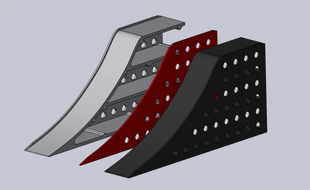 Dốc và gara cho xe Matchbox/Hot Wheels (Ramp2) - Image 1