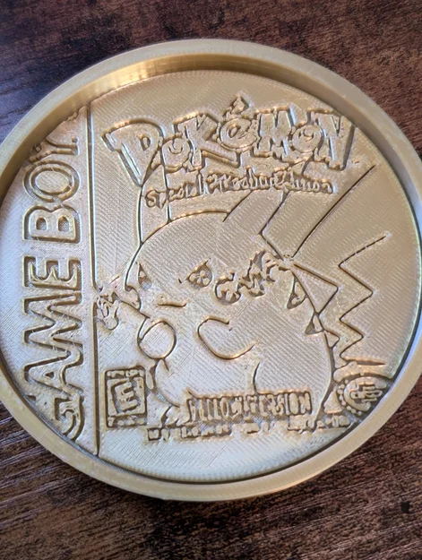 Bộ đế lót ly Pokemon Box Art - Đồ trang trí retro cho game thủ - Image 4