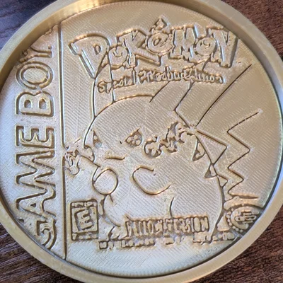 Bộ đế lót ly Pokemon Box Art - Đồ trang trí retro cho game thủ