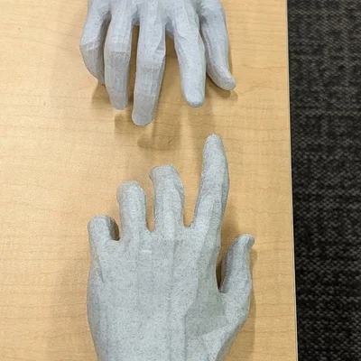 Bàn tay Creation of Adam - 3D Printable