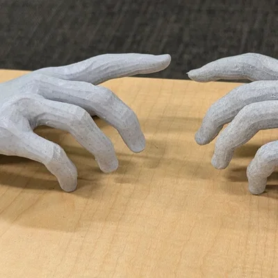 Bàn tay Creation of Adam - 3D Printable