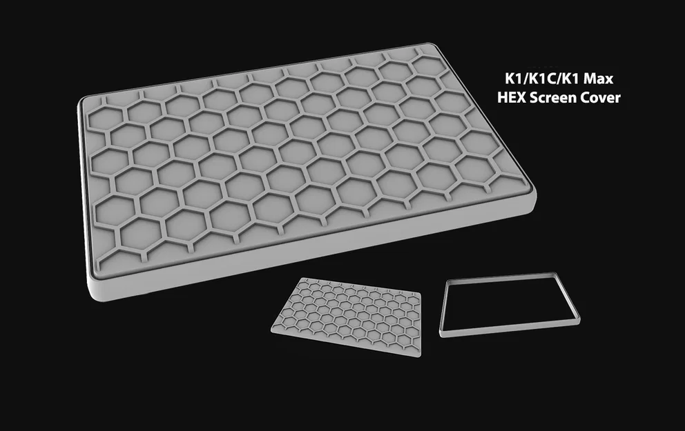 Nắp bảo vệ màn hình HEX cho K1 Series (K1/K1C/K1 Max) - Image 1