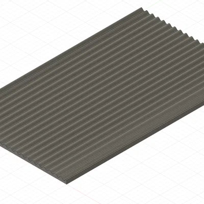 Tấm Mái Tôn Tỉ Lệ HO (HO Scale Corrugated Board)