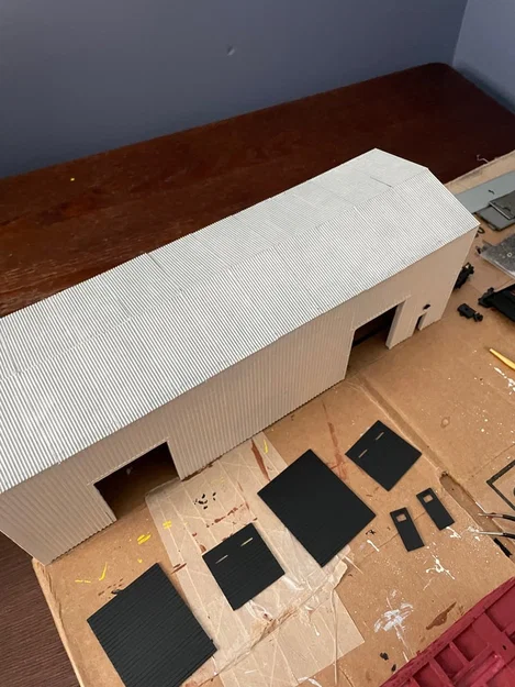 Tấm Mái Tôn Tỉ Lệ HO (HO Scale Corrugated Board) - Image 4