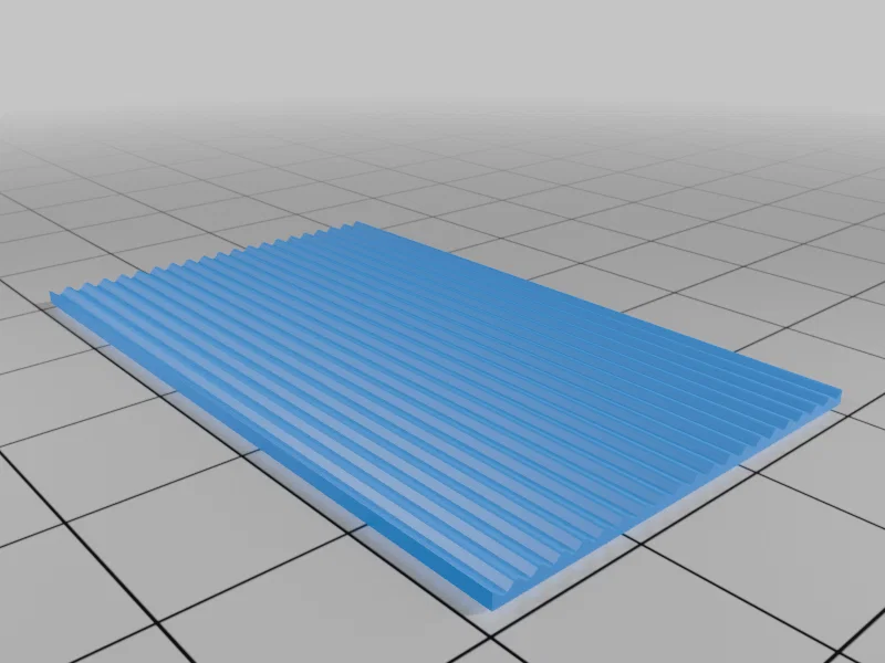 Tấm Mái Tôn Tỉ Lệ HO (HO Scale Corrugated Board) - Image 6