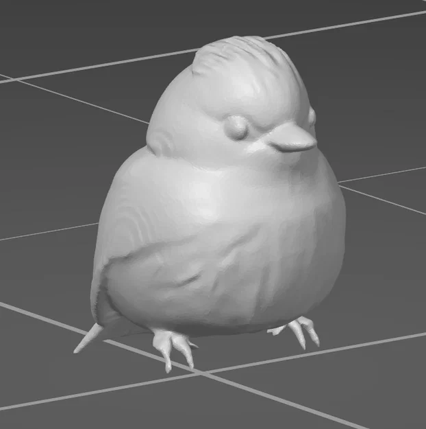 Mô hình chú chim nhỏ đáng yêu (A Cute Little Bird) - File STL 3D - Image 1