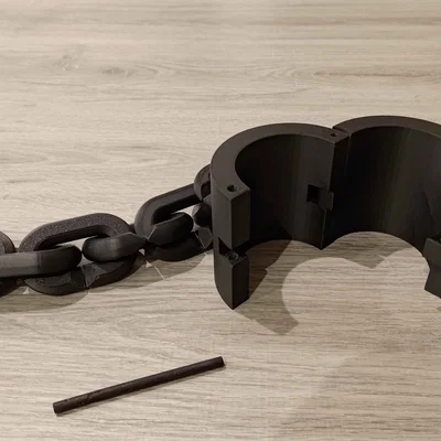 Fursuit Shackle – Còng & Mắt Xích Đeo Ngoài Paw Tay