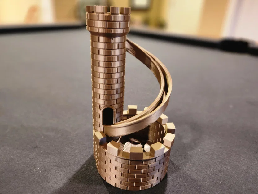 Lâu đài trượt xu cất tiền (Castle Slide Coin Storage) - Image 4