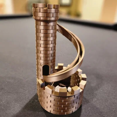 Lâu đài trượt xu cất tiền (Castle Slide Coin Storage)
