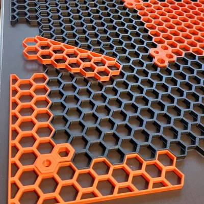 Viền chữ nhật tiêu chuẩn cho Honeycomb Wall (Honeycomb wall standard rectangular border)