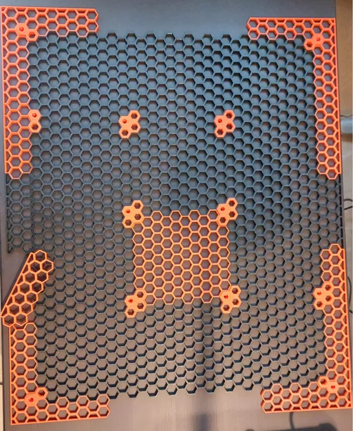 Viền chữ nhật tiêu chuẩn cho Honeycomb Wall (Honeycomb wall standard rectangular border) - Image 2