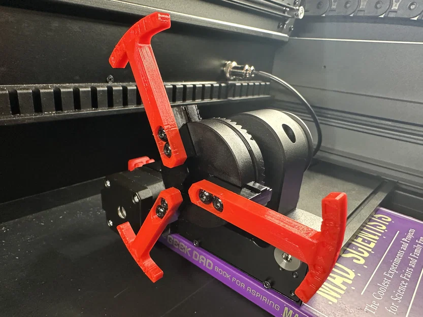 Ngàm Kẹp và Chốt Tham Số Cho xTool RA2 Rotary (Hỗ Trợ Nam Châm) - Image 12