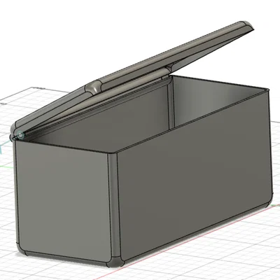 Hộp lưu trữ nắp bản lề (Aufbewahrungsbox mit Scharnierdeckel)