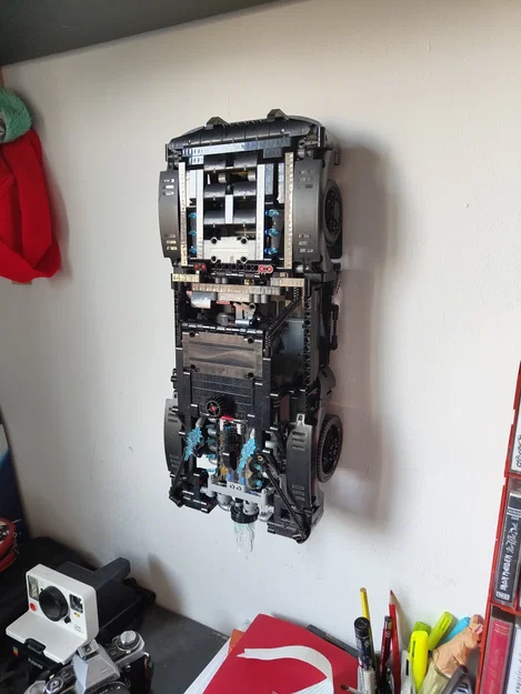 Giá treo tường 3D cho mô hình LEGO 42127 Batman Batmobile - Image 3