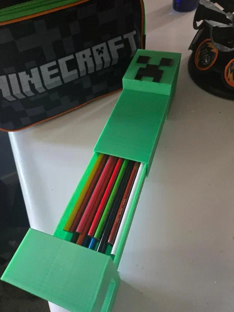 Hộp bút Minecraft Creeper (Minecraft Creeper Pencil Case) - Image 1