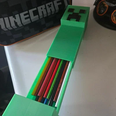 Hộp bút Minecraft Creeper (Minecraft Creeper Pencil Case)
