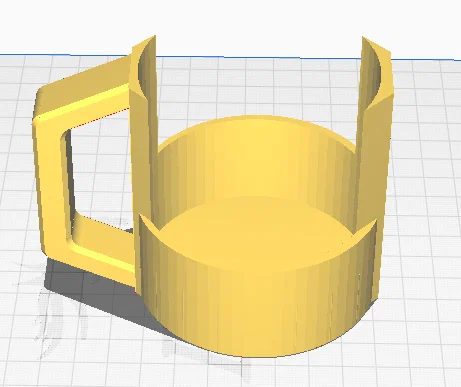 Tay cầm lon bia (Camping beer can holder) in 3D tiện lợi - Image 3