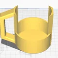 Tay cầm lon bia (Camping beer can holder) in 3D tiện lợi - Thumbnail 3