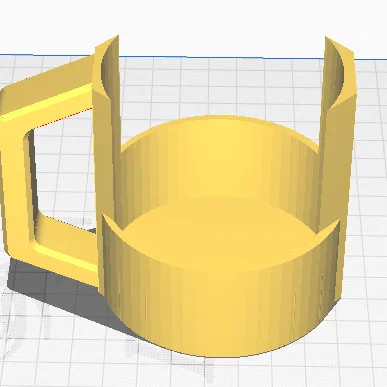 Tay cầm lon bia (Camping beer can holder) in 3D tiện lợi