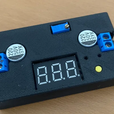 Vỏ hộp in 3D bảo vệ mạch hạ áp DC-DC buck converter tiện lợi