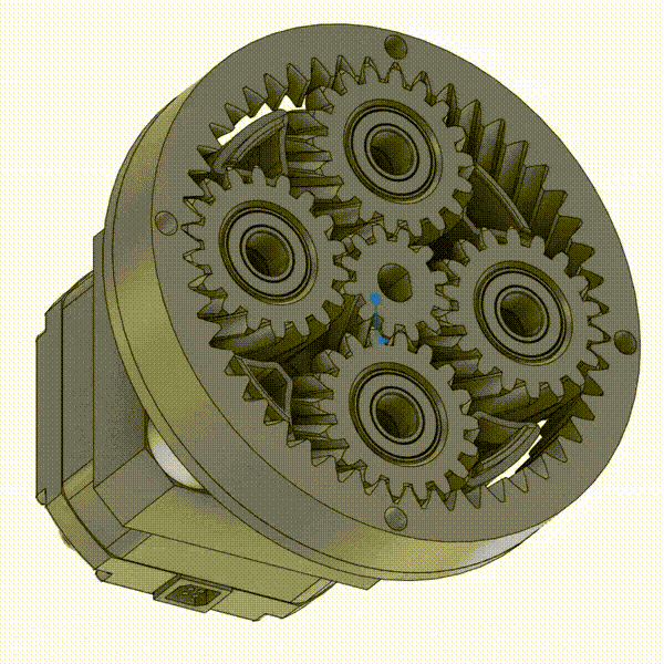 Bộ truyền động cánh tay robot in 3D (3D Printed Robotic Arm Actuator) - Image 1