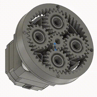 Bộ truyền động cánh tay robot in 3D (3D Printed Robotic Arm Actuator)