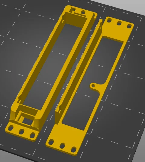 Bộ gắn rack 10 inch Lenovo Tiny (M720q) có khe Keystone - bản Short - Image 2