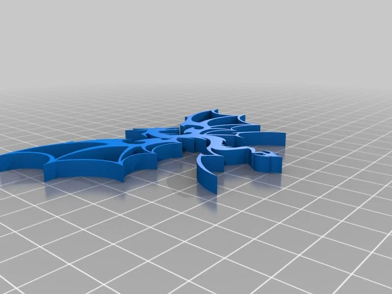 Rồng (Dragon) - Mẫu in 3D từ bản phác thảo - Image 2