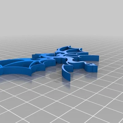 Rồng (Dragon) - Mẫu in 3D từ bản phác thảo
