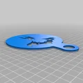 Khuôn tạo hình cà phê (Coffee Stencil) hình Batman ấn tượng - Thumbnail 2