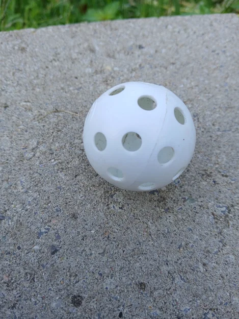 Mô hình 9 quả bóng golf rỗng tập luyện tại nhà - 3D Printing - Image 1