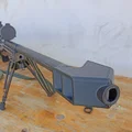Ốp đầu nòng Airsoft phong cách Barrett Cal.50 cho WELL MB01 - Thumbnail 1