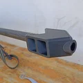 Ốp đầu nòng Airsoft phong cách Barrett Cal.50 cho WELL MB01 - Thumbnail 2