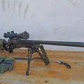 Ốp đầu nòng Airsoft phong cách Barrett Cal.50 cho WELL MB01 - Thumbnail 5