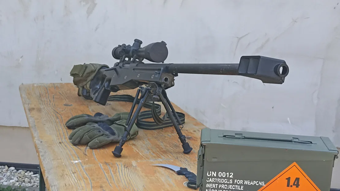 Ốp đầu nòng Airsoft phong cách Barrett Cal.50 cho WELL MB01 - Image 7
