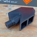 Ốp đầu nòng Airsoft phong cách Barrett Cal.50 cho WELL MB01 - Thumbnail 8