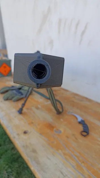 Ốp đầu nòng Airsoft phong cách Barrett Cal.50 cho WELL MB01 - Image 10