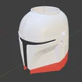 Ống đựng bút hình mũ Mandalorian (Mandalorian Helmet Pencil Holder) - Thumbnail 2