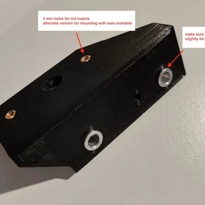 Ngàm direct drive Orbiter v2 cho Ender 3 V2 (Direct Drive Mount)