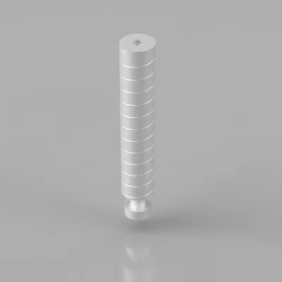 Airsoft Silencer (Suppressor in 3D ren CCW)